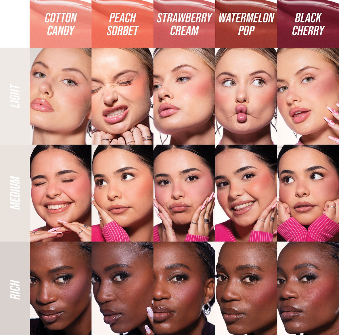 HUDA BEAUTY Blush Filter Liquid Blush - Black cherry