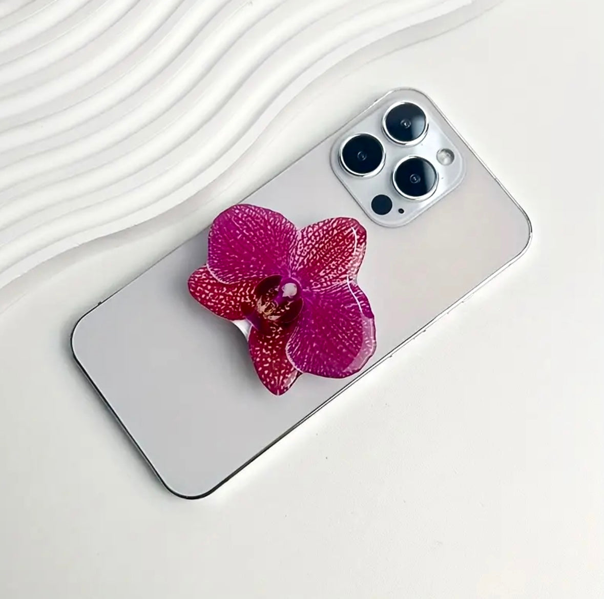 Floral Design Phone Holder