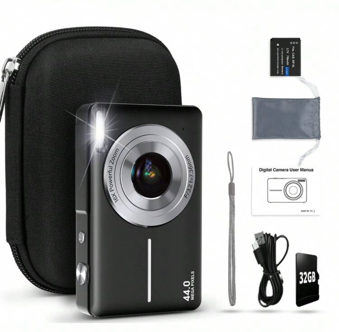 Digital camera - Black