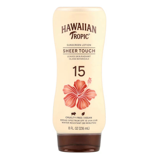Hawaiian tropic sheer touch , sunscreen lotion