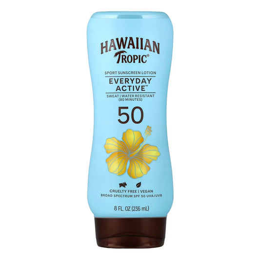 Hawaiian tropic , everyday active , sunscreen lotion