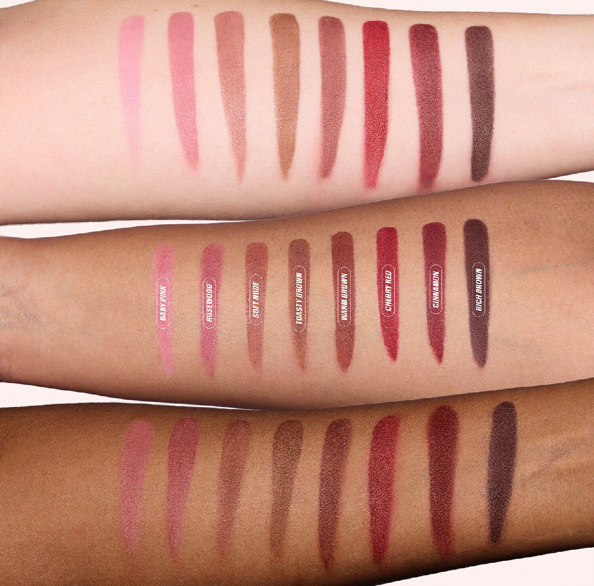 HUDA Beauty lip stain - Soft Nude