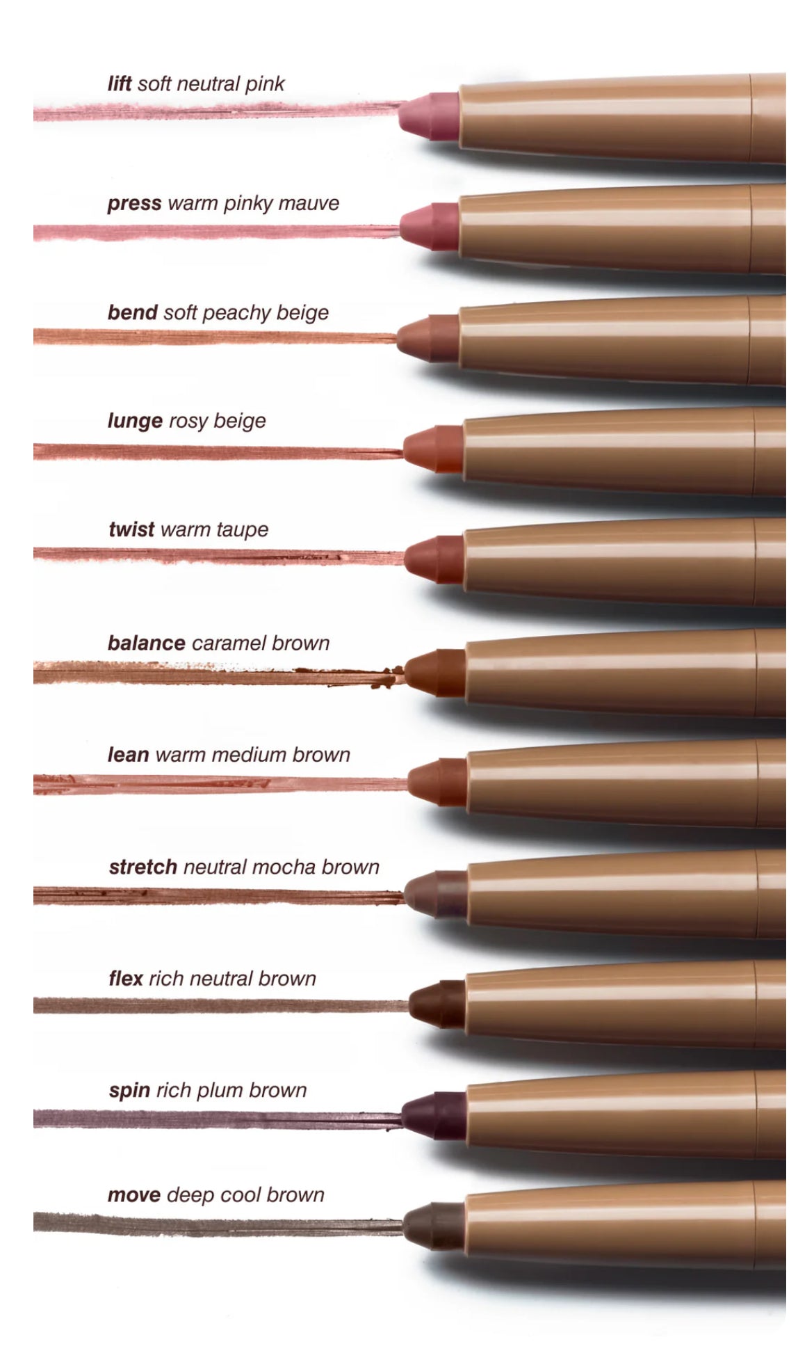 Rhode peptide lip shape - lunge  - rosy beige